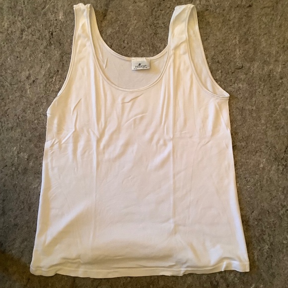 Tops - White Tank Top XL